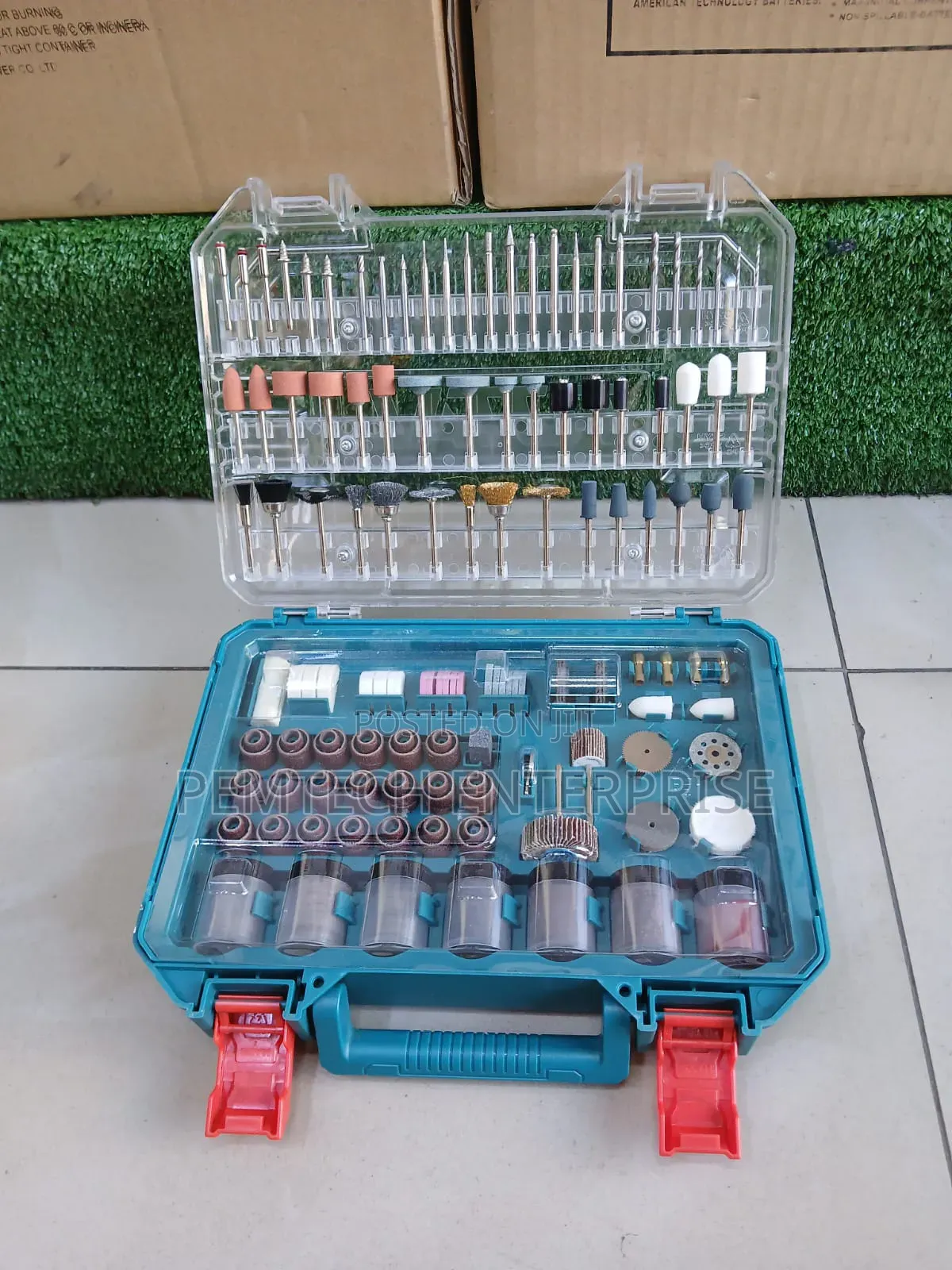 420 PCS Accessories of Mini Drill Set