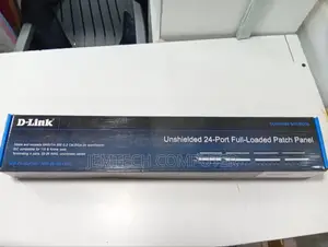 D-Link Cat6 Utp 24 Port Loaded Patch Panel
