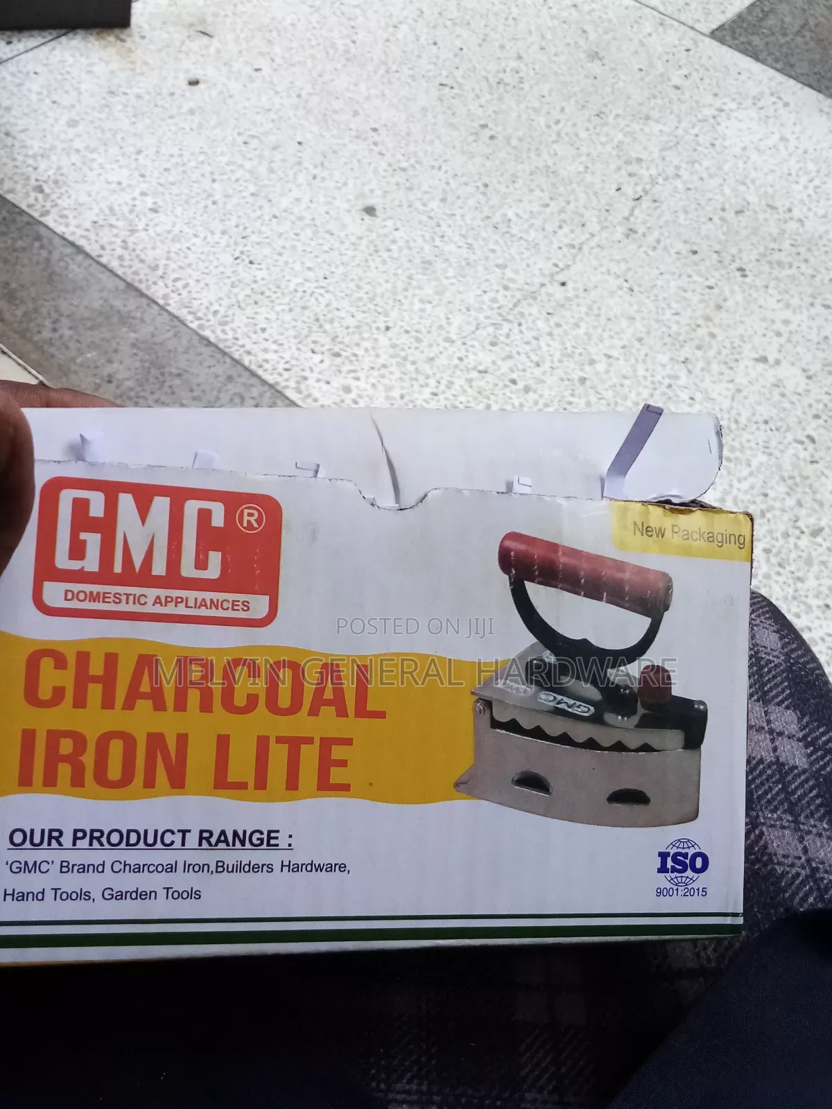 GMC Lite Charcoal Ironbox