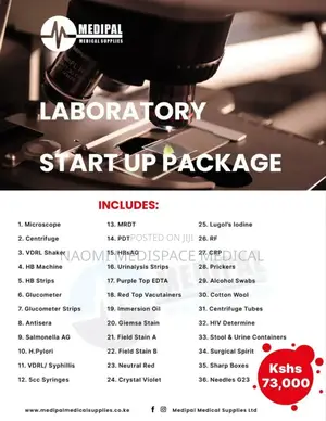 Laboratory Start Up Package/ Start Up Essentials