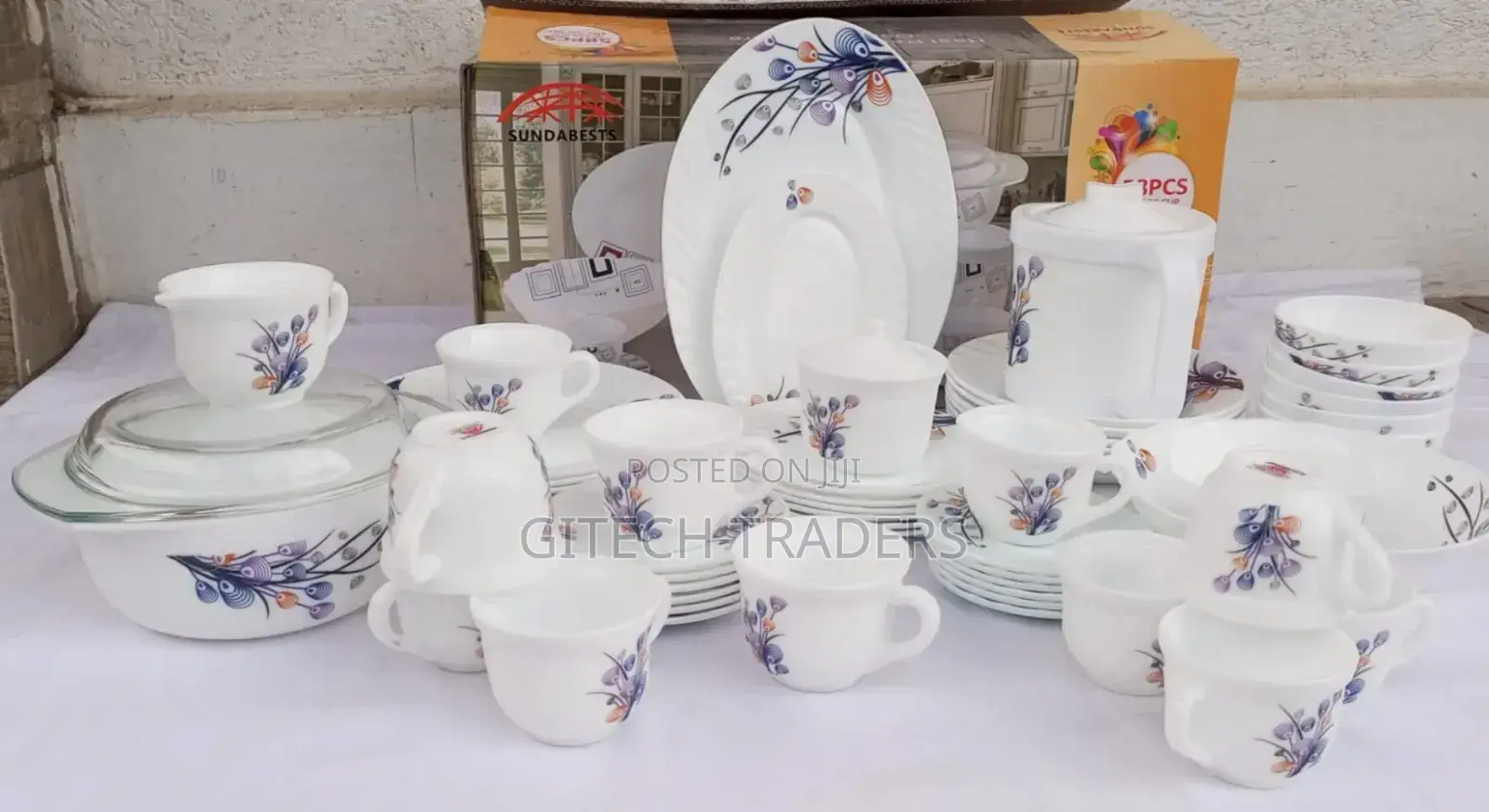 58pcs Dinner Set
