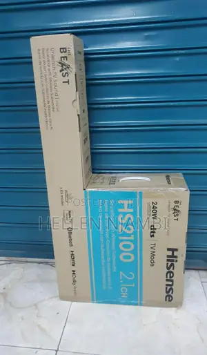 Hisense Hs2100 2.1ch Wireless Soundbar 240w