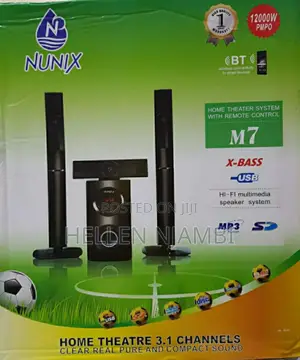 3.1ch Mini Home Theater System Nunix M7