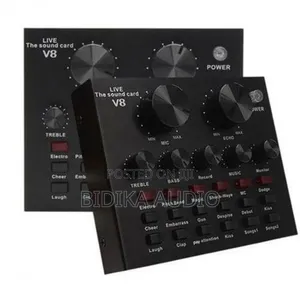 V8 Audio Usb External Sound Card Show Soundcard