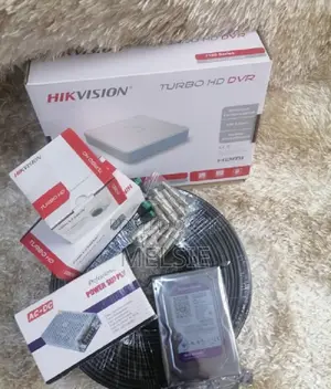 4 Hikvision 1080p Full Hd CCTV Cameras Complete Kit