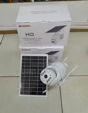 Wifi Solar Camera Powered PTZ 360° CCTV Wifi Enabled
