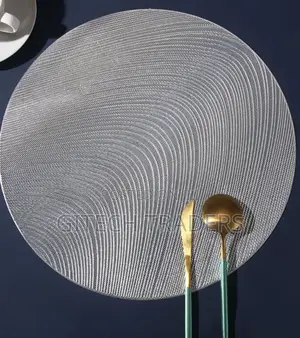 6pcs PVC Non-Woven Table Mats