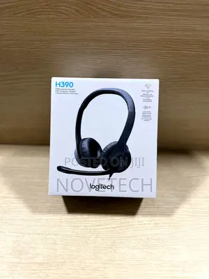 Logitech H390 Wired Headset Pc Laptop, Noise Cancelling Mic