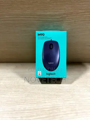 Logitech Wired Mouse M90 Black Usb