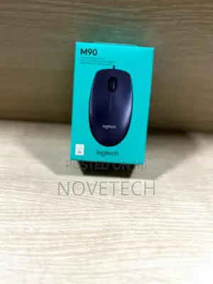 Logitech Wired Mouse M90 Black Usb