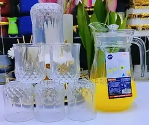 *1 Jug 1.3 Ltrs 6pcs Glasses Whiskey