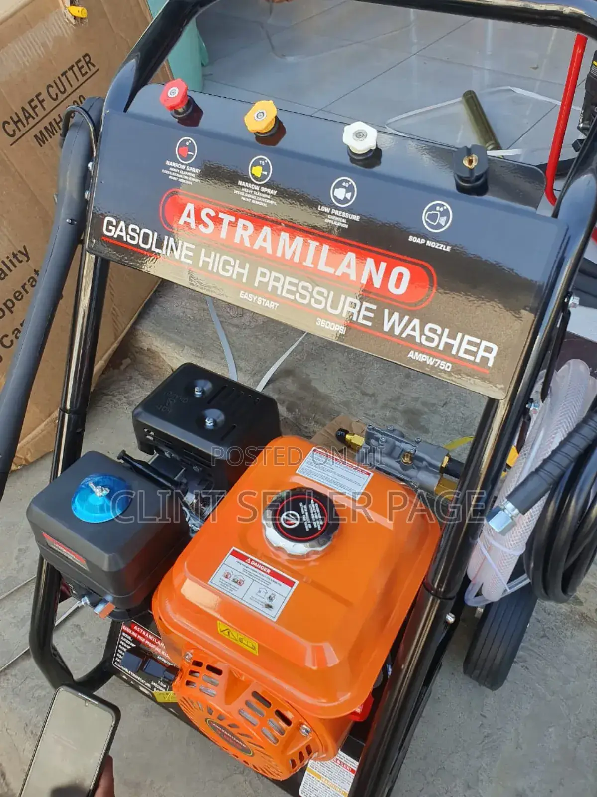 Astramilano Gasoline Pressure Washer.