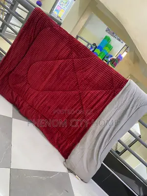 Maroon Single Velvet Duvet Available