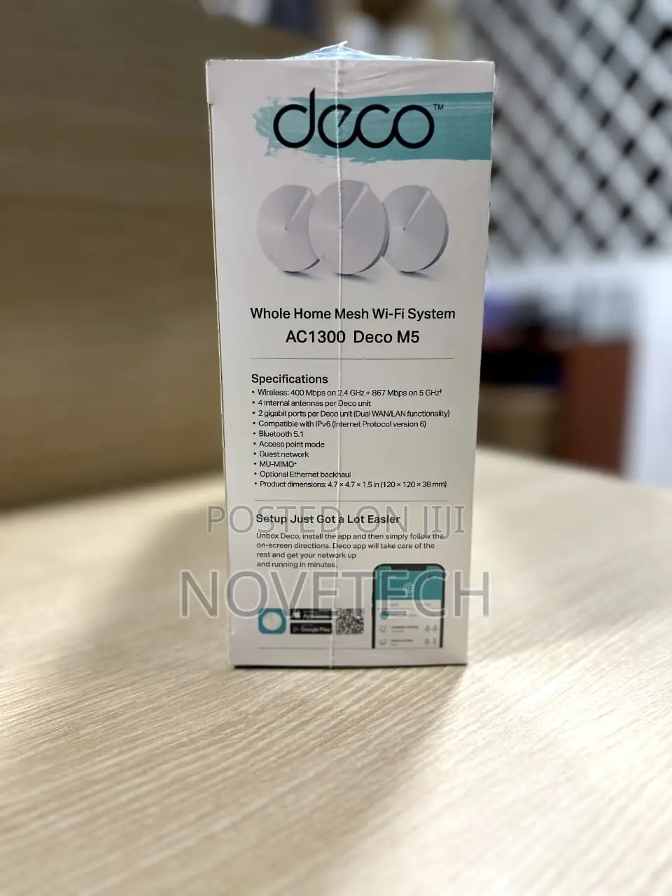Tp-Link Deco Mesh Wifi System (Deco M5) 3-Pack