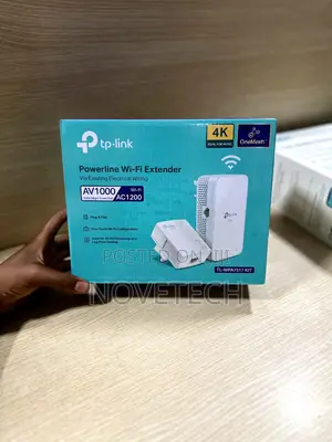 Tp-Link Av1000 Gigabit Powerline Wi-Fi Kit (Tl-Wpa7517kit)