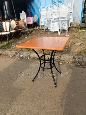 Restaurant Table, Light Brown 