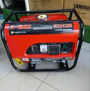 Kmax Italy 1.2kva Petrol Generator 1200 Watts
