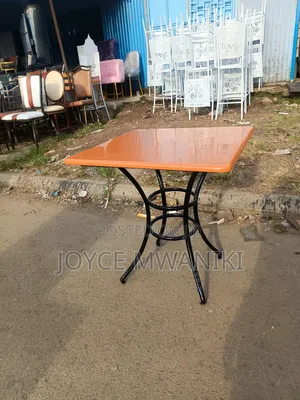 Restaurant Table, Light Brown 