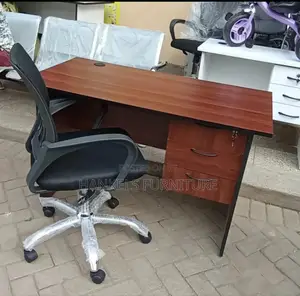 Dark Walnut Office Desk Combo