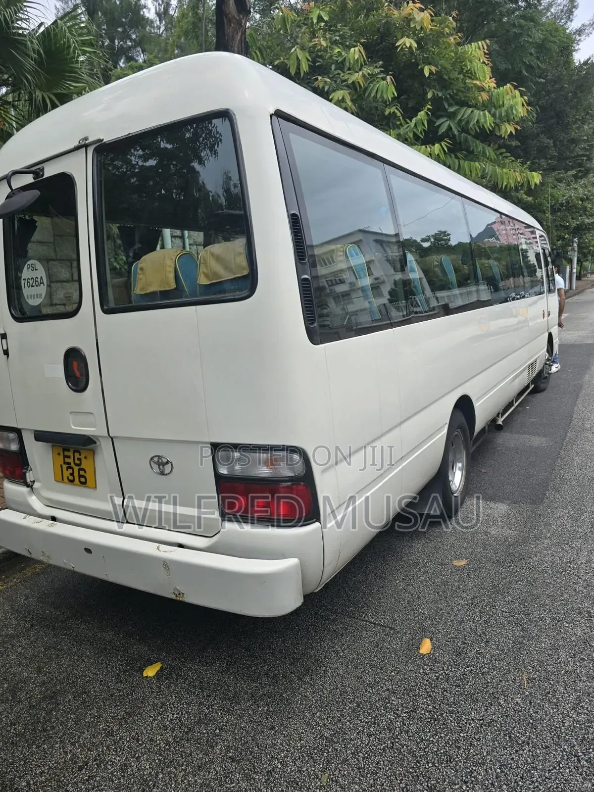 Toyota Coaster 2018 White