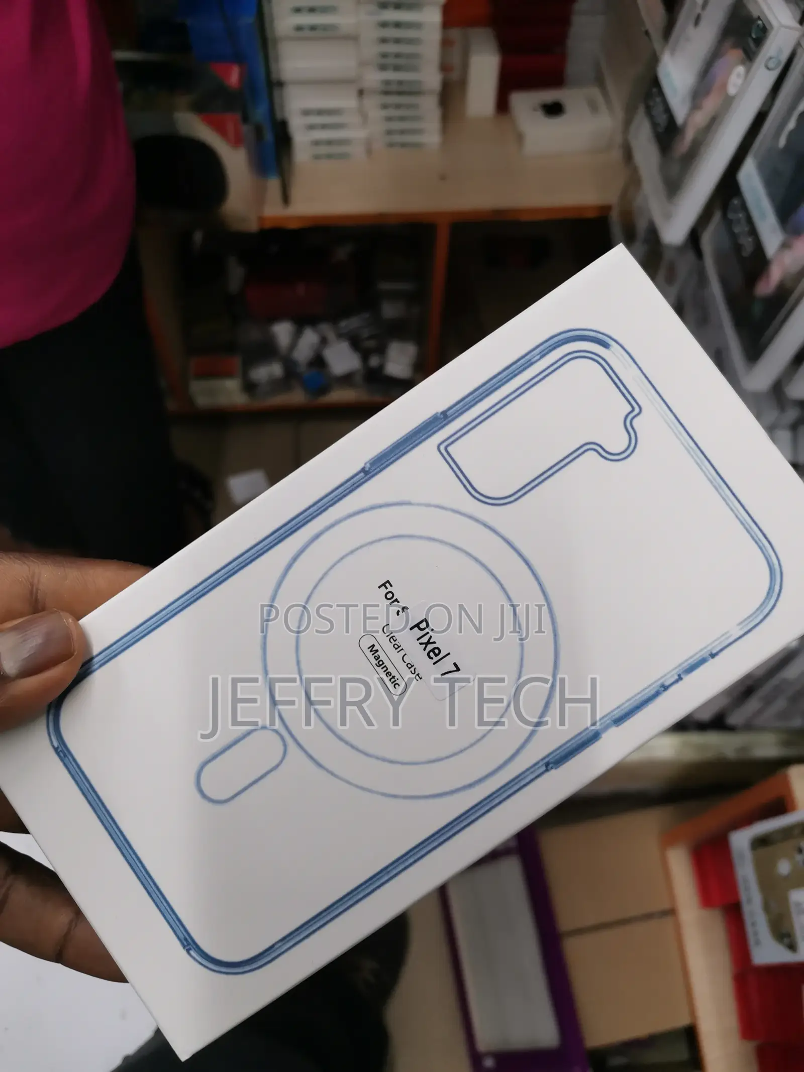 Roadway Back Cover for Google Pixel 7 (Transparent)