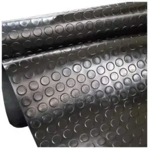 Coin Patterned Rubber Flooring Rolls