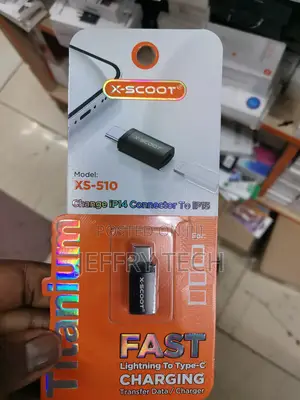 Lightning Female to Usb C Male Adapter for iPhone 15 Pro Ma