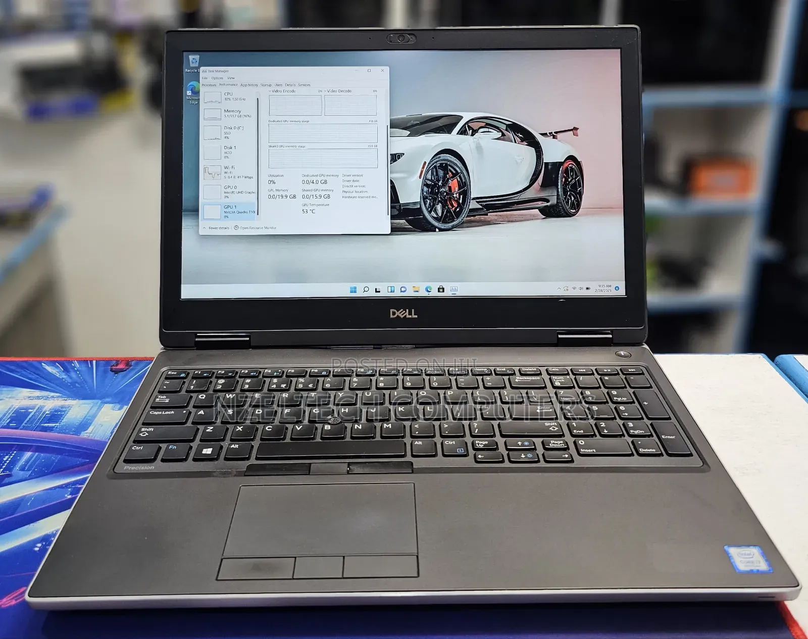 Laptop Dell Precision 7540 32GB Intel Core I7 SSD 256GB