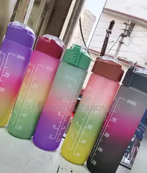 900ml - Water Bottles Quality Durable Plastic Bottles
