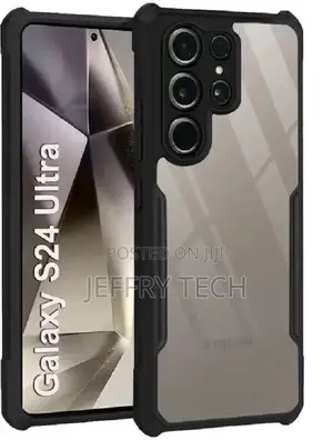 Caseweb Back Cover for Samsung Galaxy S24 Ultra (Black, Came