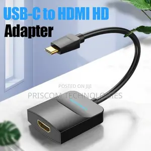 Vention Type-C to Hdmi Adapter 0.15m Black Abs Type