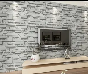 Grey Bricks Wallpaper Available