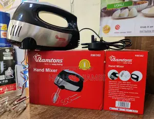 Ramtons Rm/382- Hand Mixer- Black