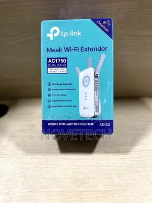 Tp-Link Ac1750 Repeater Wifi Range Extender (Re450) Booster