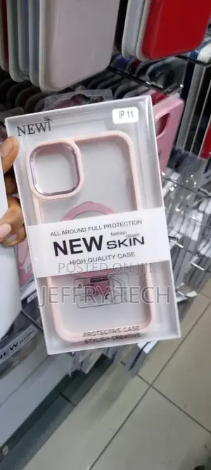 Pink Luxury Electroplate Magsafe Clear Cover for iPhone 11