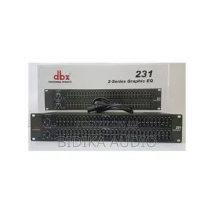 DBX 231 Dual Channel, Stereo 2 Way Graphics Equaliser
