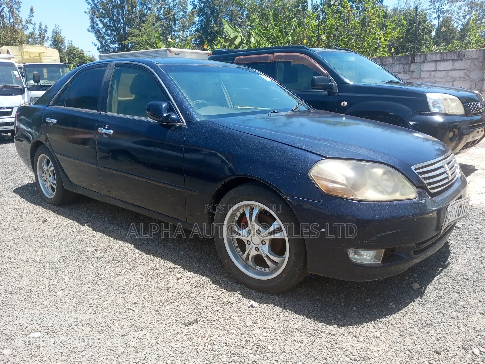 Toyota Mark II 2002 Blue