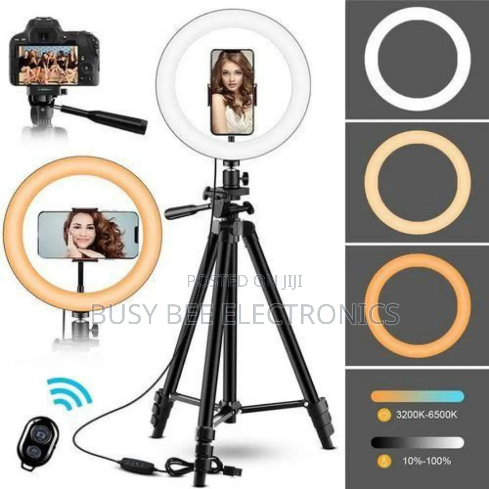 10inch Led Ring Light Professional Camera Stand
