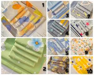 Extra Kingsize Flowered Bedsheet Set Available