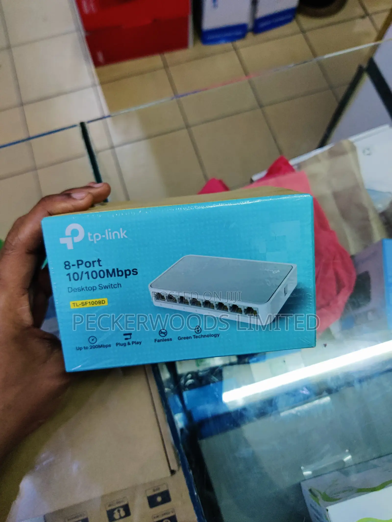 Tp-Link 8-Port 10/100mbps With Green Ethernet Technology