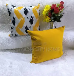 Yellow Themed Throwpillow Covers Available