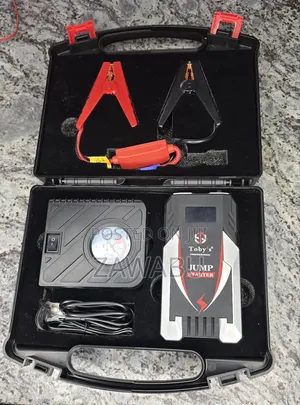 Toby's Professional Jumper Starter Kit With Tyre Inflator.
