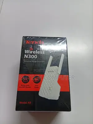 Tenda A9 Wireless N300 Universal Range Extender (300mbps)