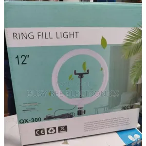 12" RGB Ring Fill Light With Stand, Ring Fill Light
