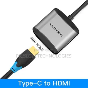 Usb-C to Hdmi Converter Alluminium Alloy Grey-0.15m