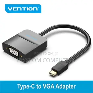 Vention Type-C to Vga Adapter 0.15m Black Abs Type