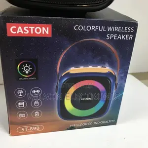 Caston Colorful Fm/Bluetooth Speaker St-898