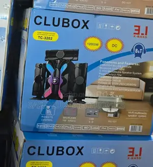 3.1 Musimax Subwoofer Speaker - B T System