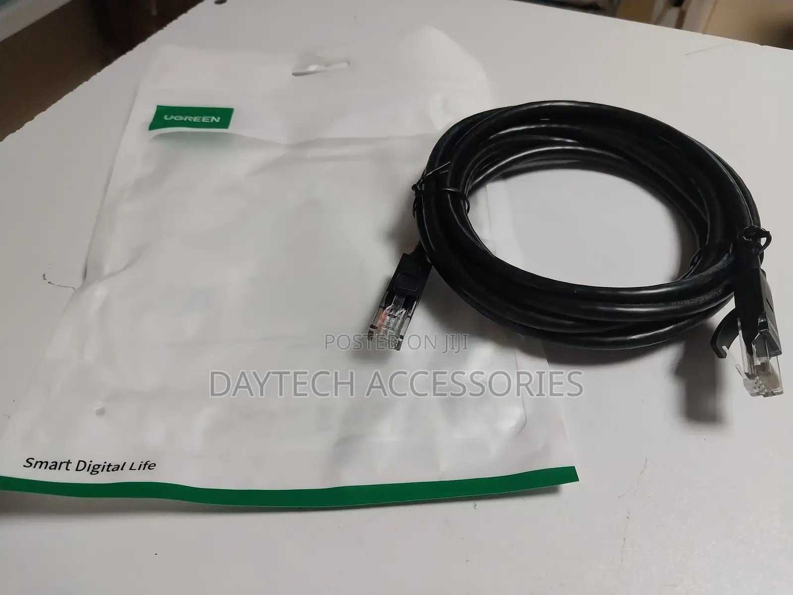 Ugreen Cat6 Utp Ethernet Cable 3m (Black) – Nw102
