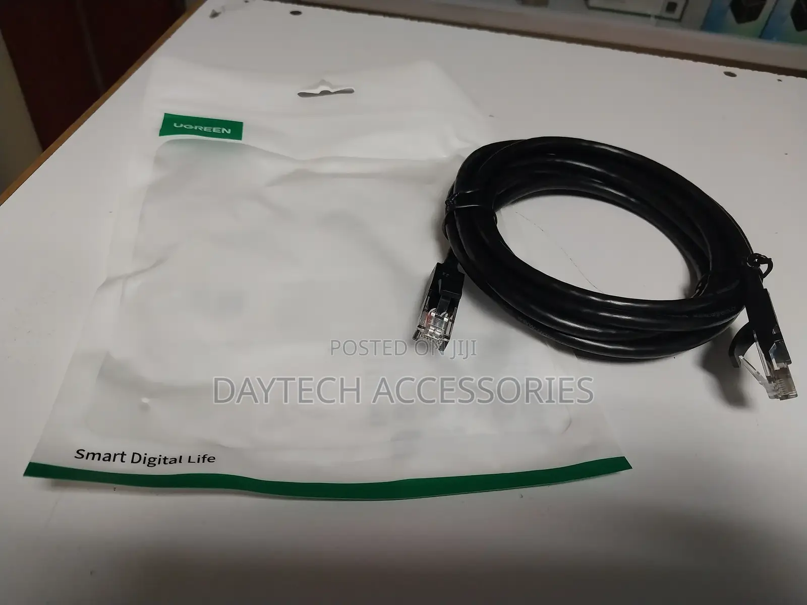 Ugreen Cat6 Utp Ethernet Cable 3m (Black) – Nw102
